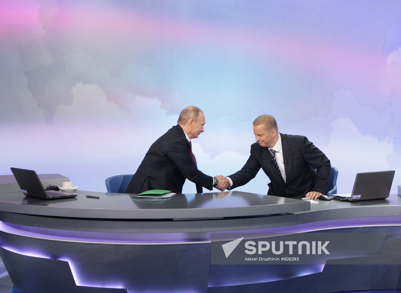 Televised live call-in show with Vladimir Putin