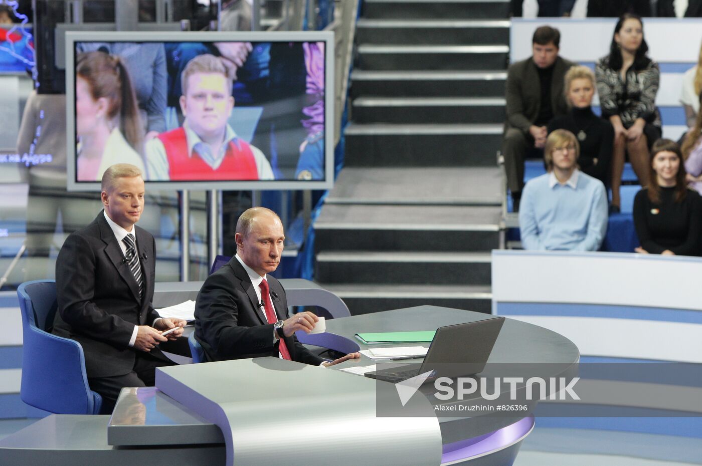 Televised live call-in show with Vladimir Putin