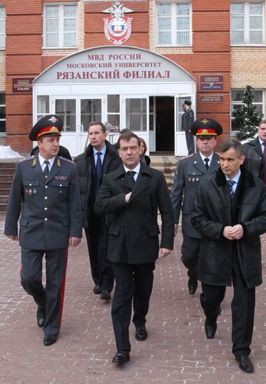 Dmitry Medvedev visits Ryazan