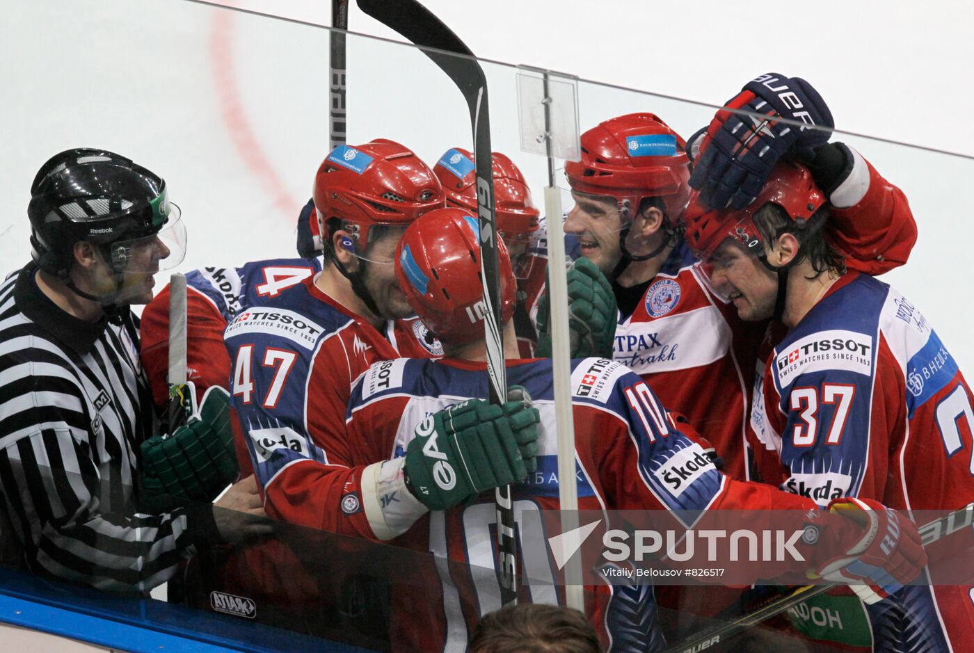 Ice hockey. Channel One Cup. Sweden vs. Russia