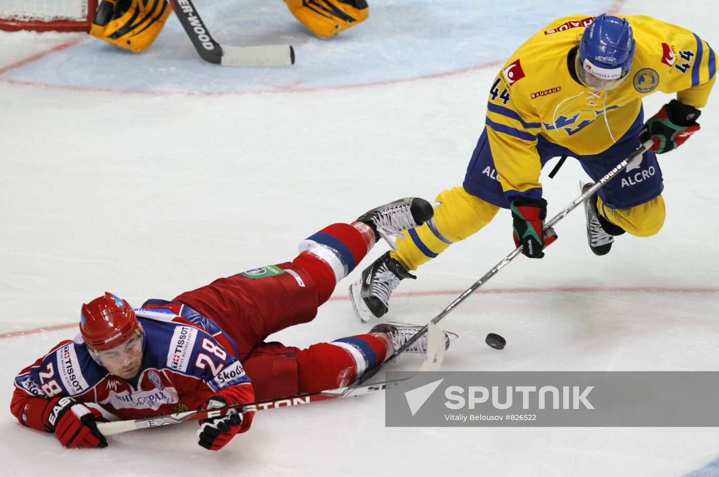 Ice hockey. Channel One Cup. Sweden vs. Russia
