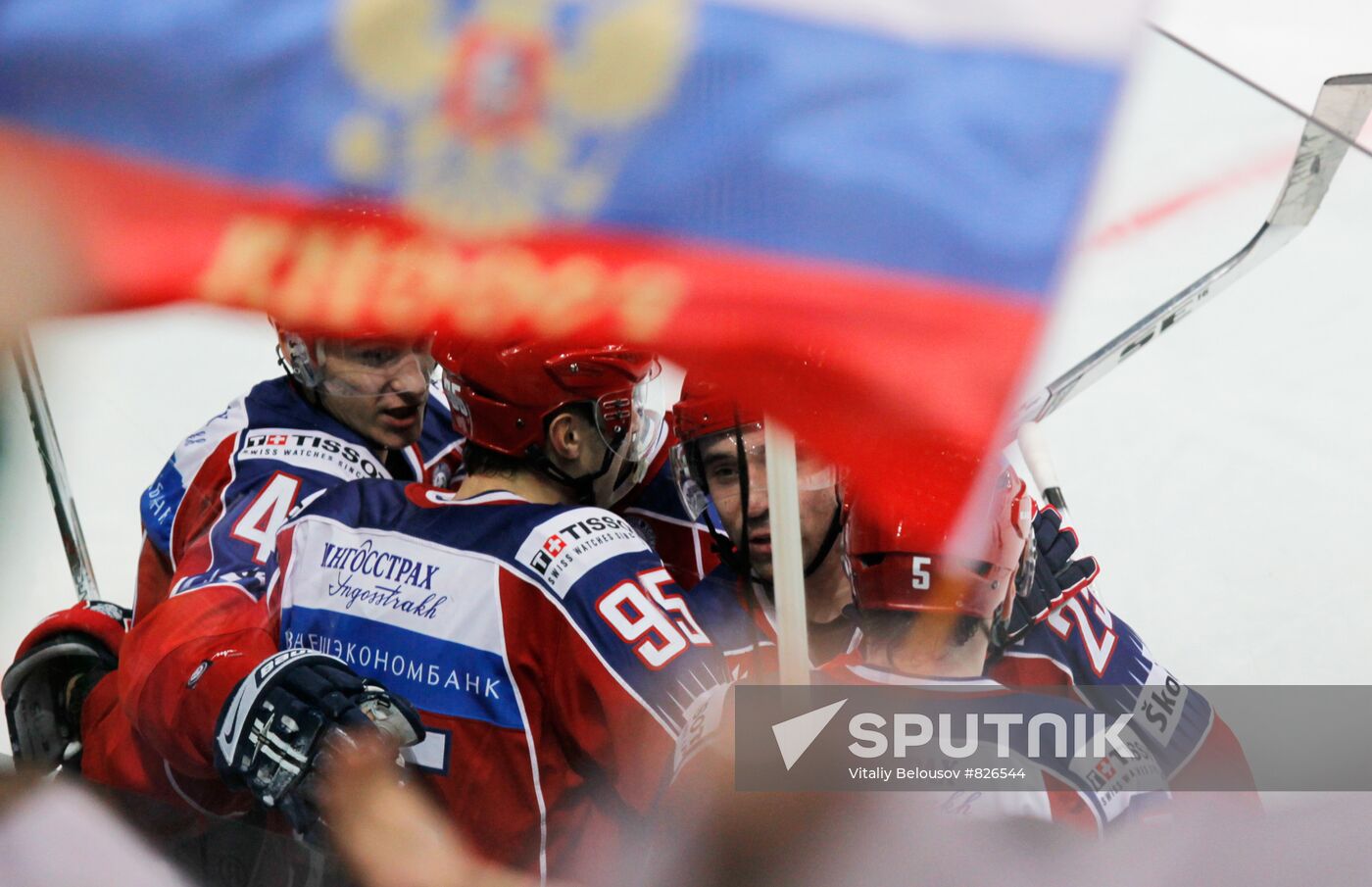 Ice hockey. Channel One Cup. Sweden vs. Russia