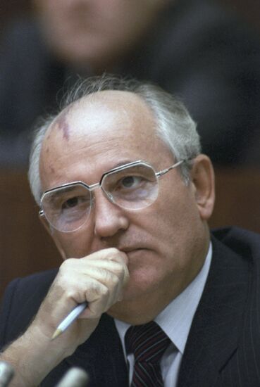 General Secretary of the CPSU CC Mikhail Gorbachev