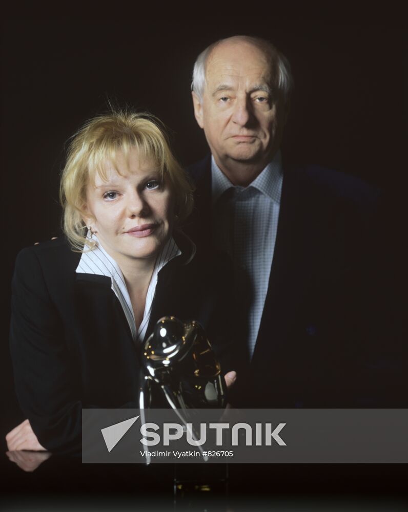 Mark Zakharov and Alexandra Zakharova