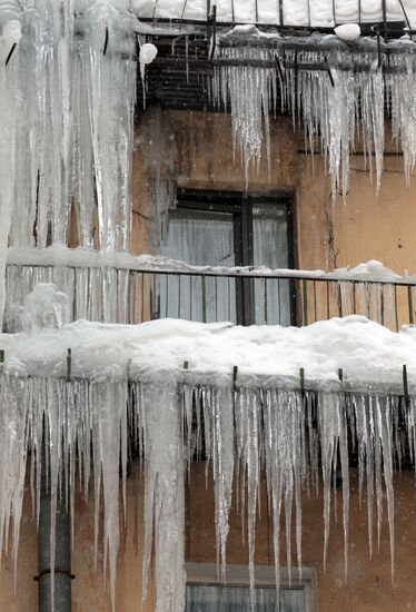 Snow removal, St. Petersburg