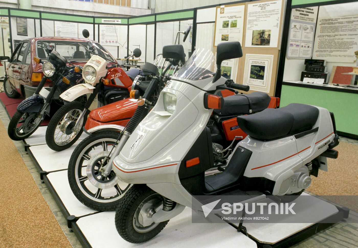Motorcycles produced at defence industry enterprises