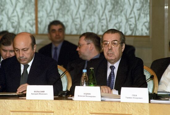 Igor Ivanov and Arkady Volsky