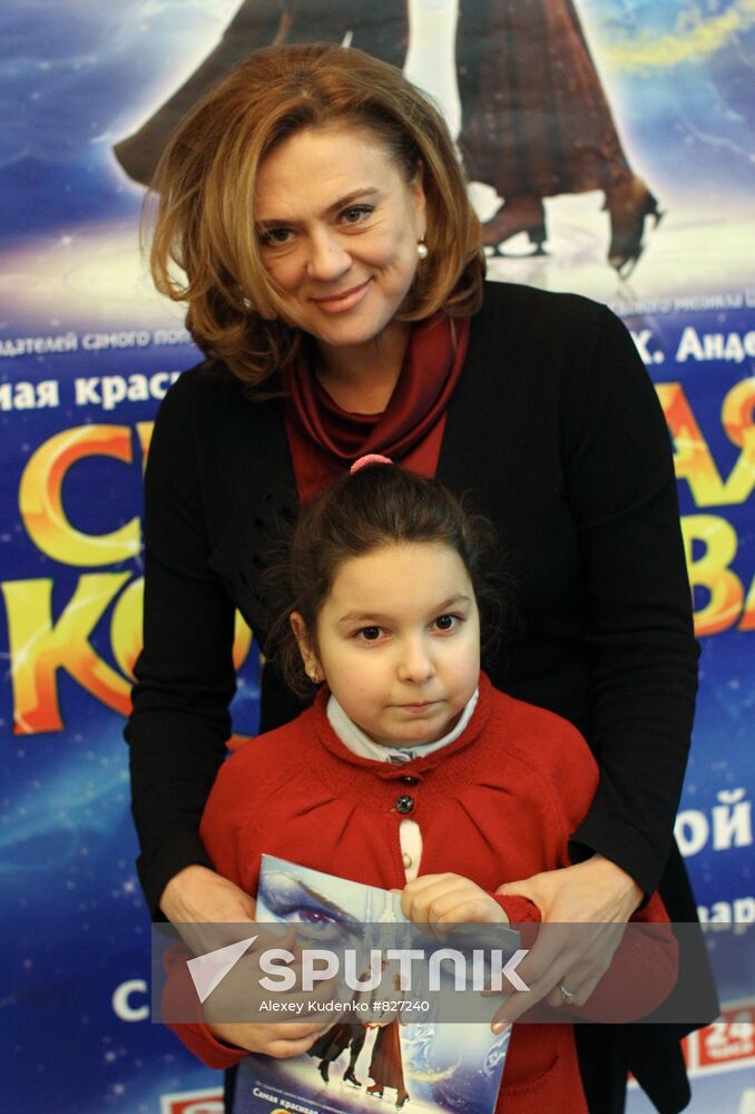 Svetlana Sorokina with daughter Tonya