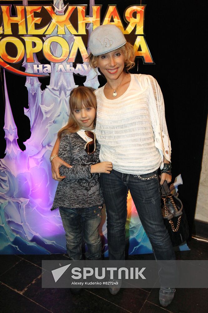 Yelena Vorobei with daughter Sonya