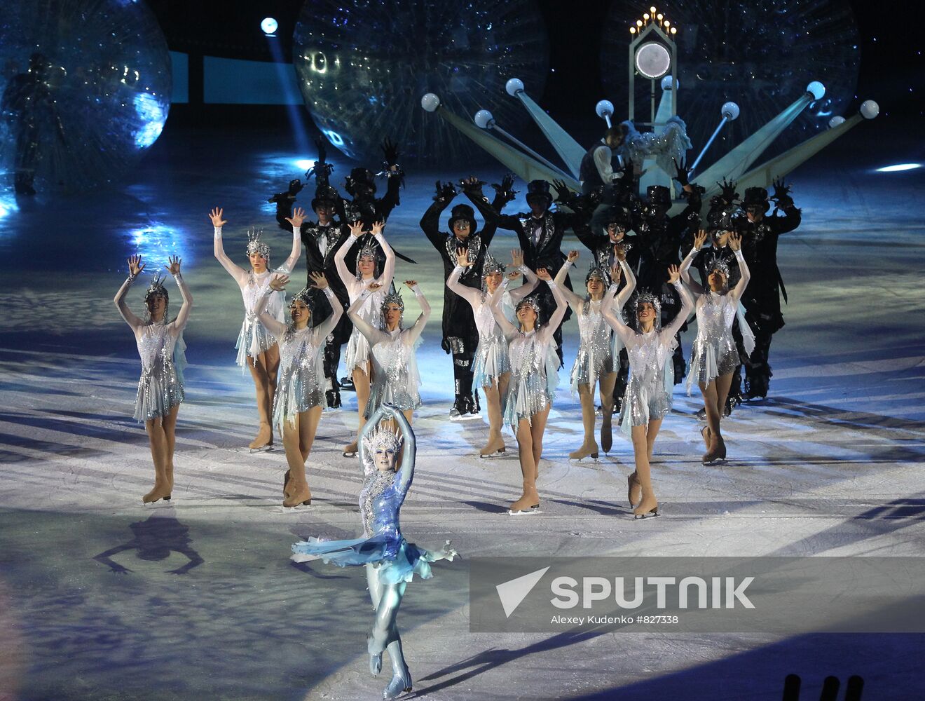 The Snow Queen ice show premiers in Moscow