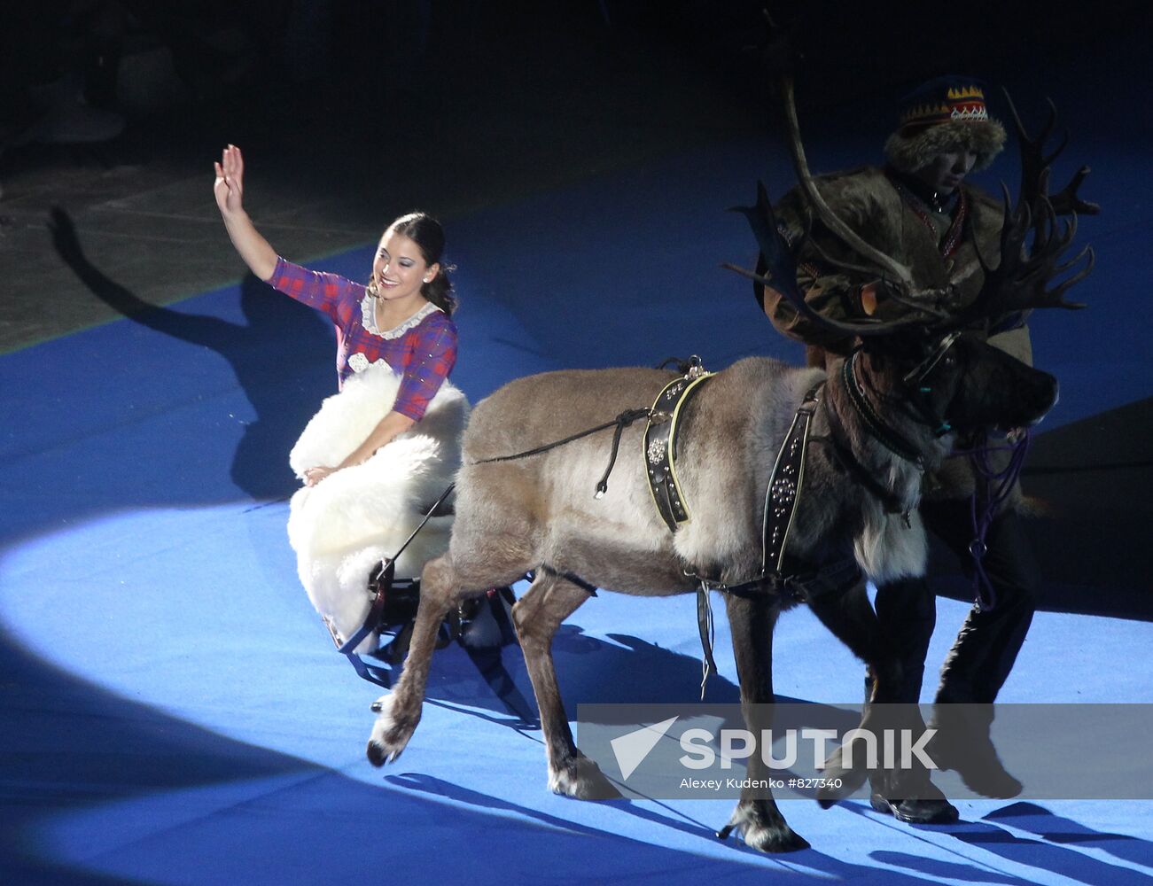 The Snow Queen ice show premiers in Moscow