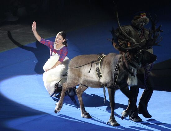 The Snow Queen ice show premiers in Moscow