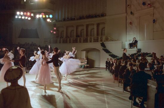 Students of Moscow State Choreography Academy