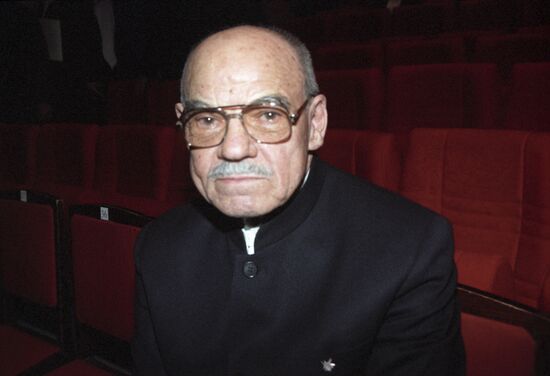 Actor Mikhail Gluzsky