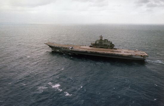 The Tbilisi aircraft carrier