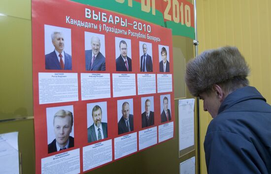 Belarus elects president