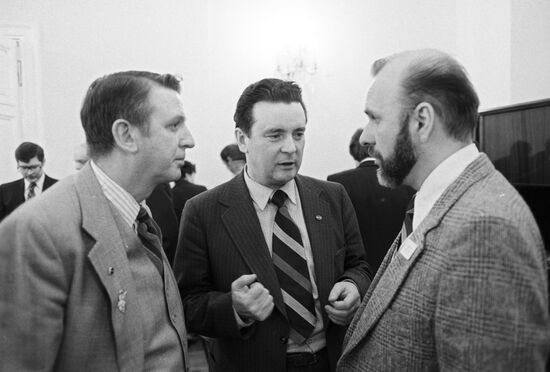 Yury Zurabov, Thomas McGunigal and D. Zarechnak