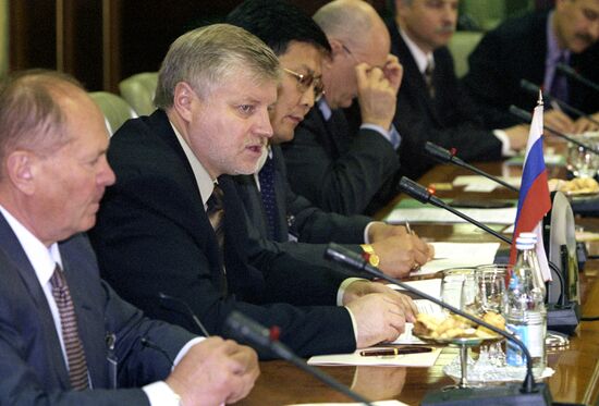 Mongolian Prime Minister Enhbayar Nambar