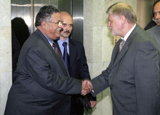 Kurdistan leader Jalal Talabani