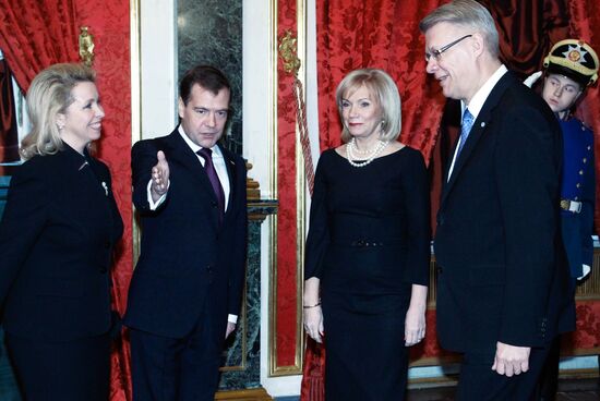 Latvian President Valdis Zatlers visits Russia