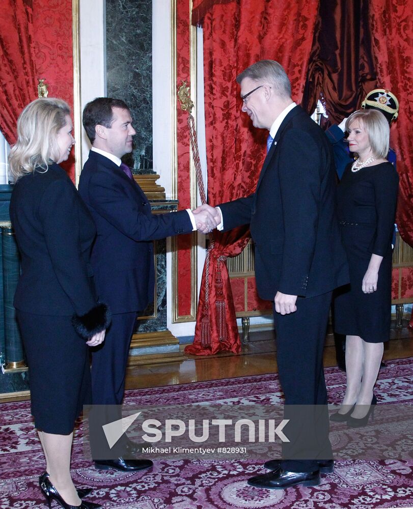Latvian President Valdis Zatlers visits Russia