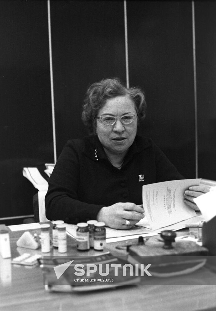 Director-General of Mosmedpreparat Zinaida Shelomova