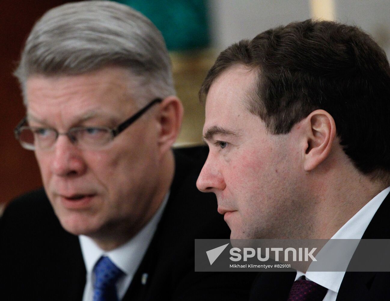 Latvian President on official visit to Russia