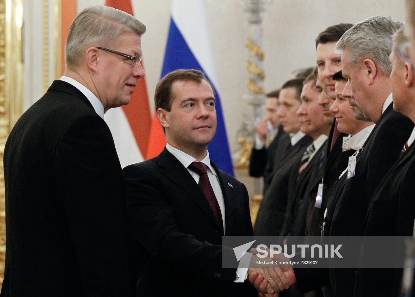 Latvian President on official visit to Russia