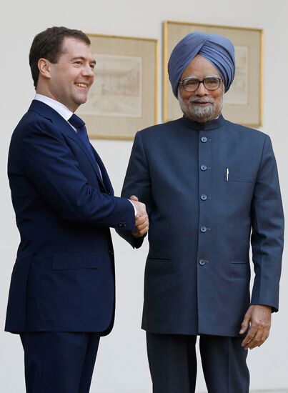 Official visit of Russia's President Dmitry Medvedev to India