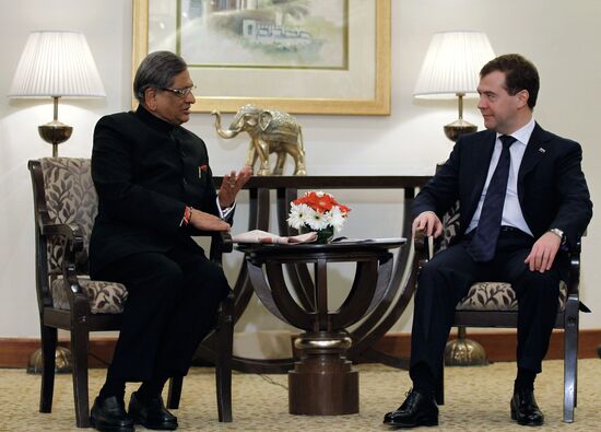 Official visit of Russia's President Dmitry Medvedev to India