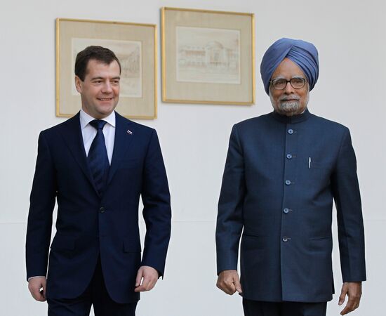 Official visit of Russia's President Dmitry Medvedev to India