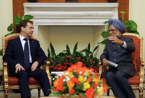 Official visit of Russia's President Dmitry Medvedev to India