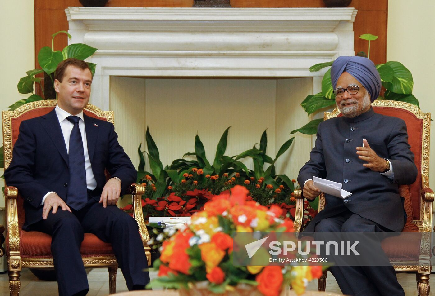 Official visit of Russia's President Dmitry Medvedev to India