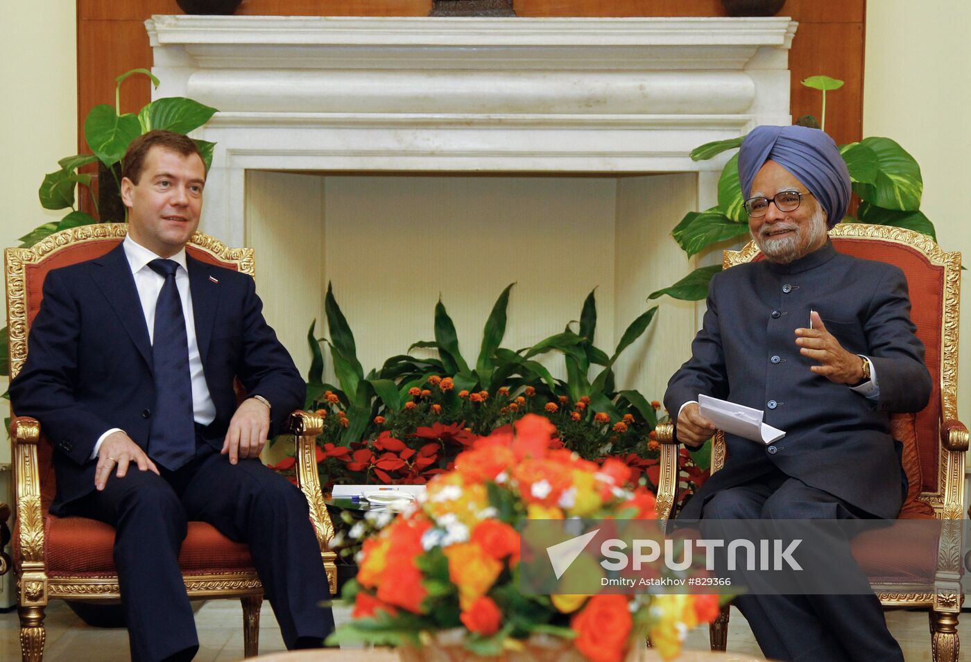 Official visit of Russia's President Dmitry Medvedev to India