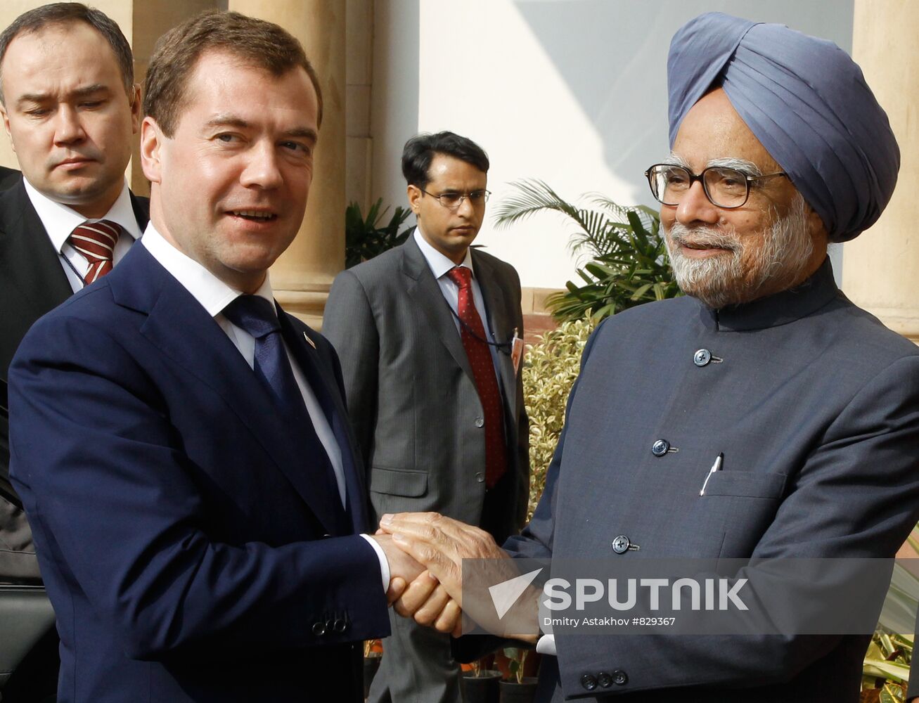 Official visit of Russia's President Dmitry Medvedev to India