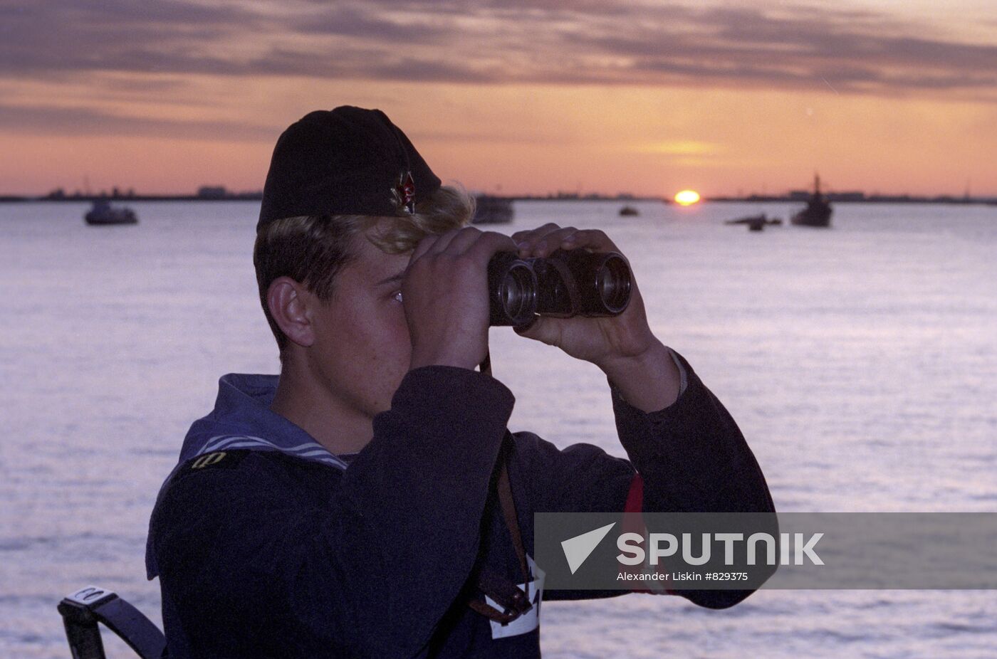 Cadet of submarine training unit