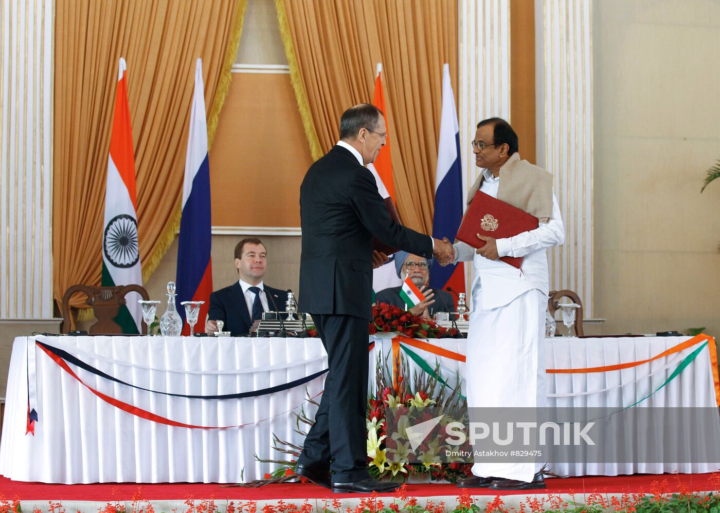 Official visit of Russia's President Dmitry Medvedev to India