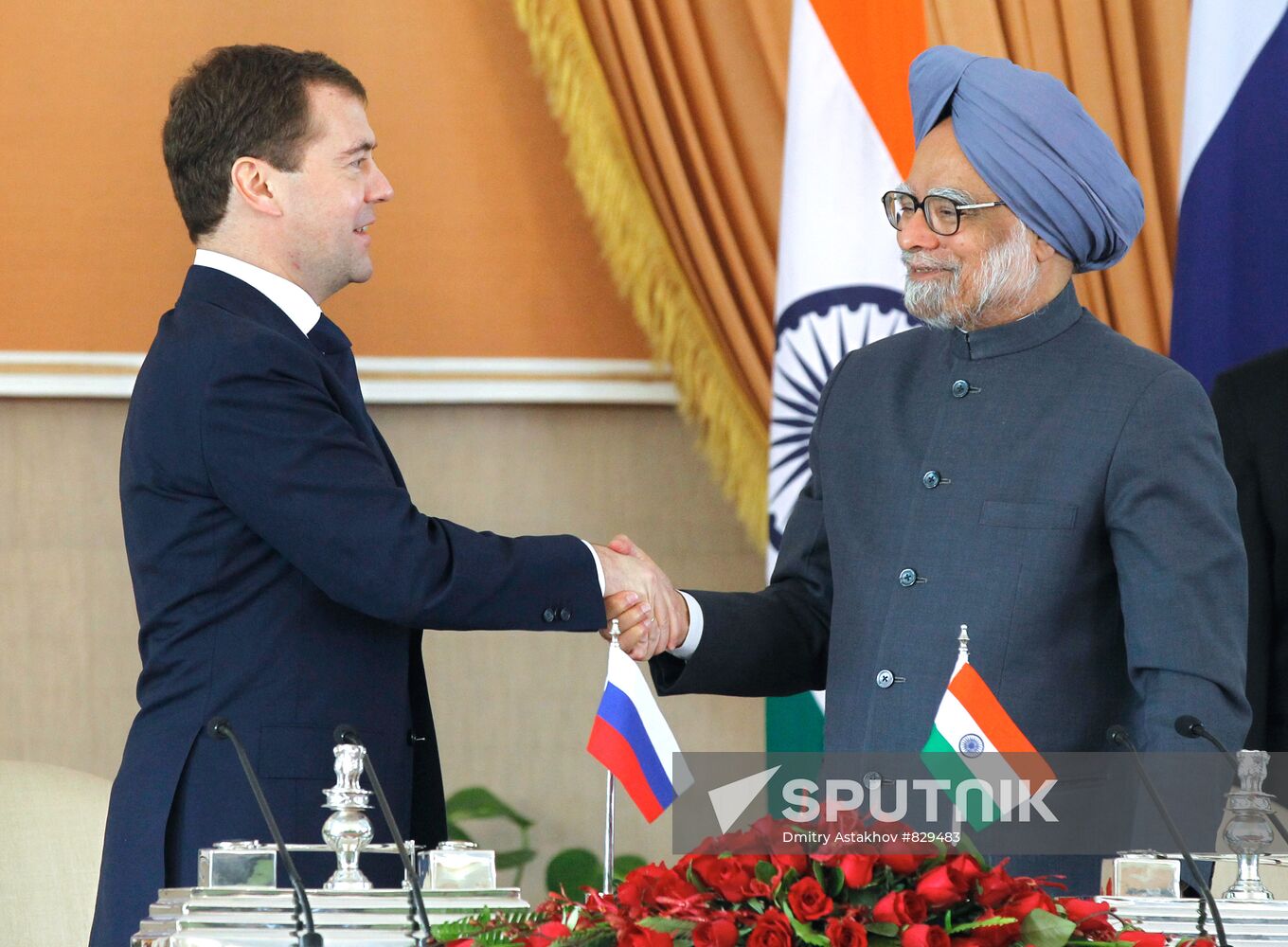 Official visit of Russia's President Dmitry Medvedev to India