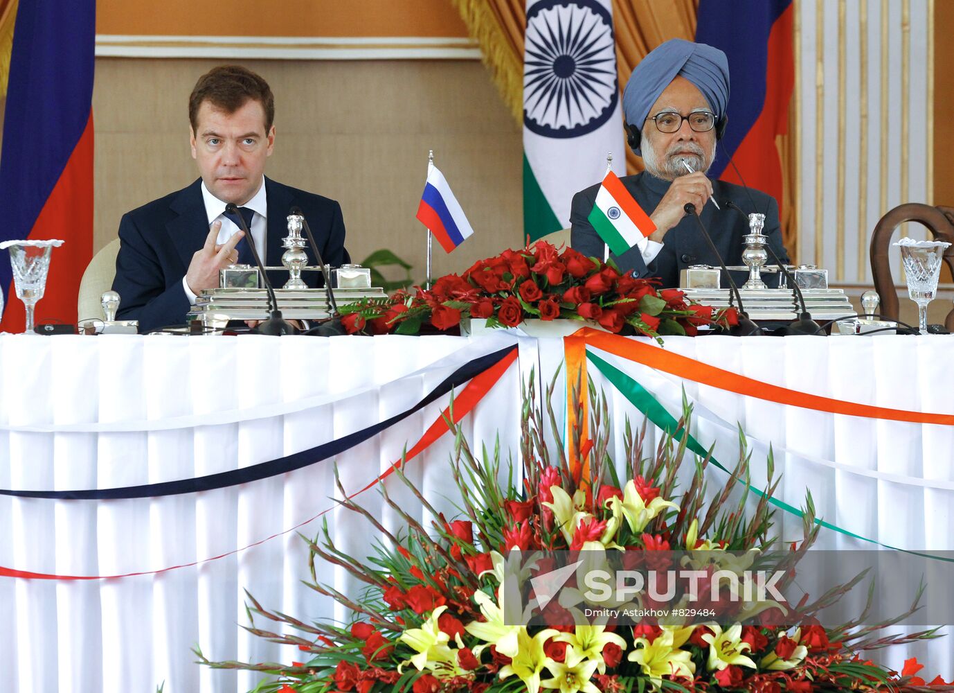 Official visit of Russia's President Dmitry Medvedev to India