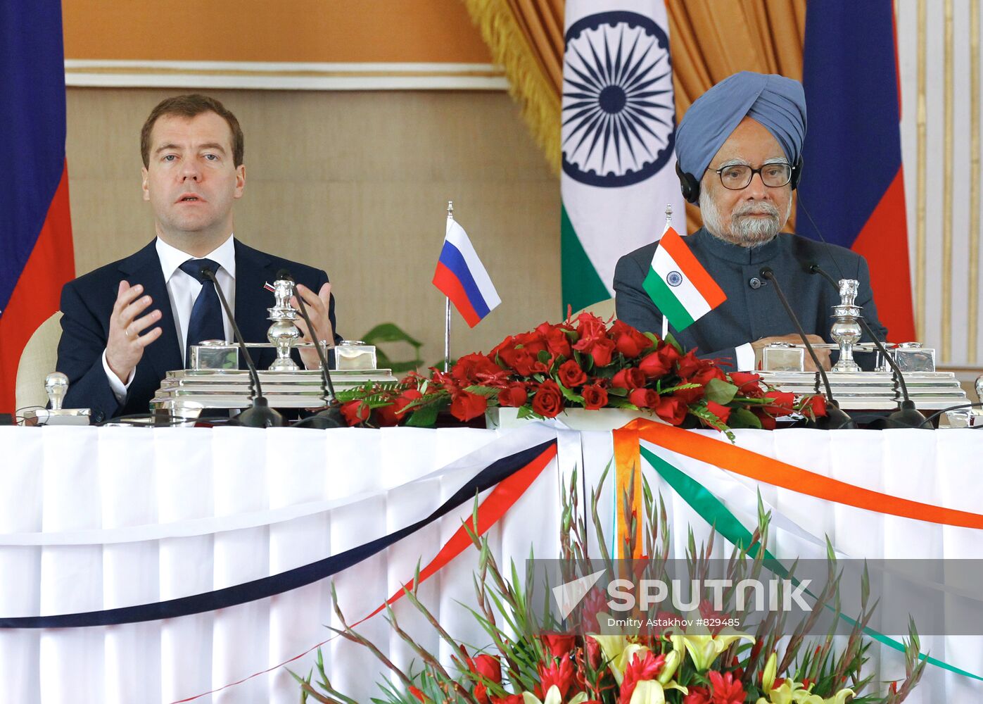 Official visit of Russia's President Dmitry Medvedev to India