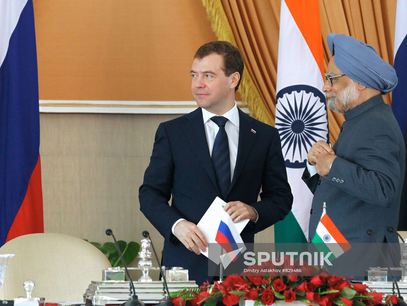 Official visit of Russia's President Dmitry Medvedev to India