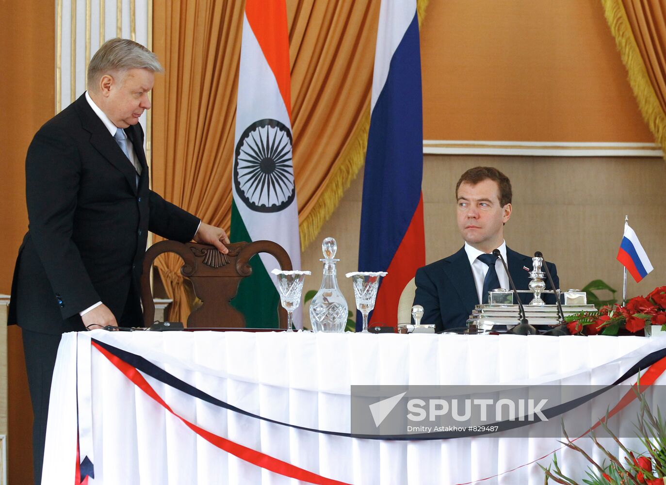 Official visit of Russia's President Dmitry Medvedev to India