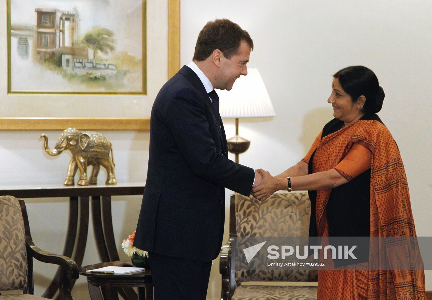 Official visit of Russia's President Dmitry Medvedev to India