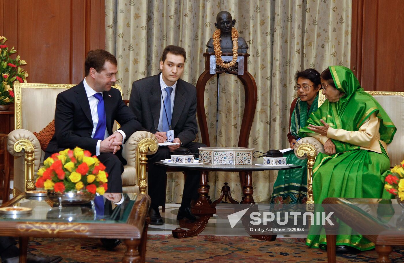 President Medvedev's official visit to India