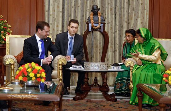 President Medvedev's official visit to India