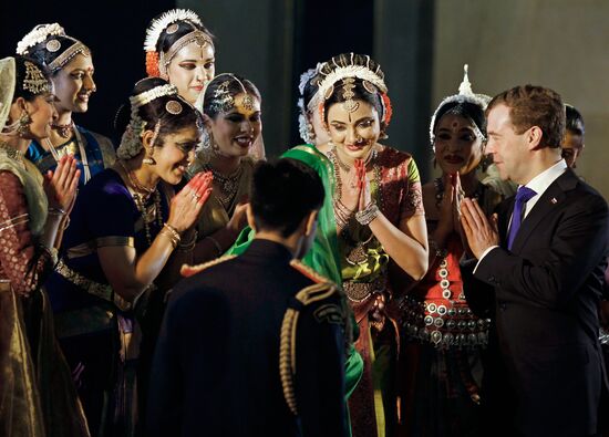 President Medvedev's official visit to India