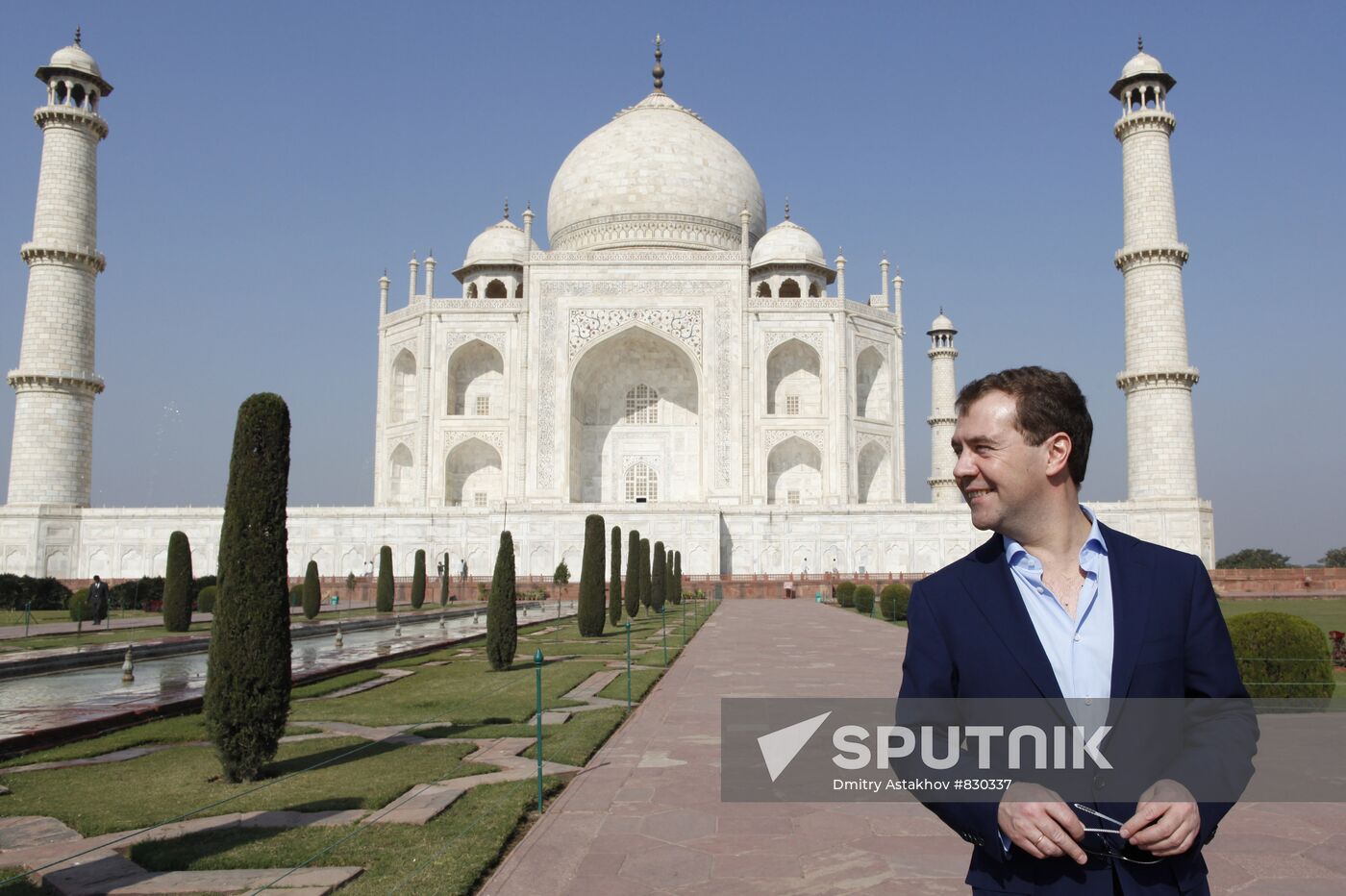 Dmitry Medvedev's official visit to India. Day Two