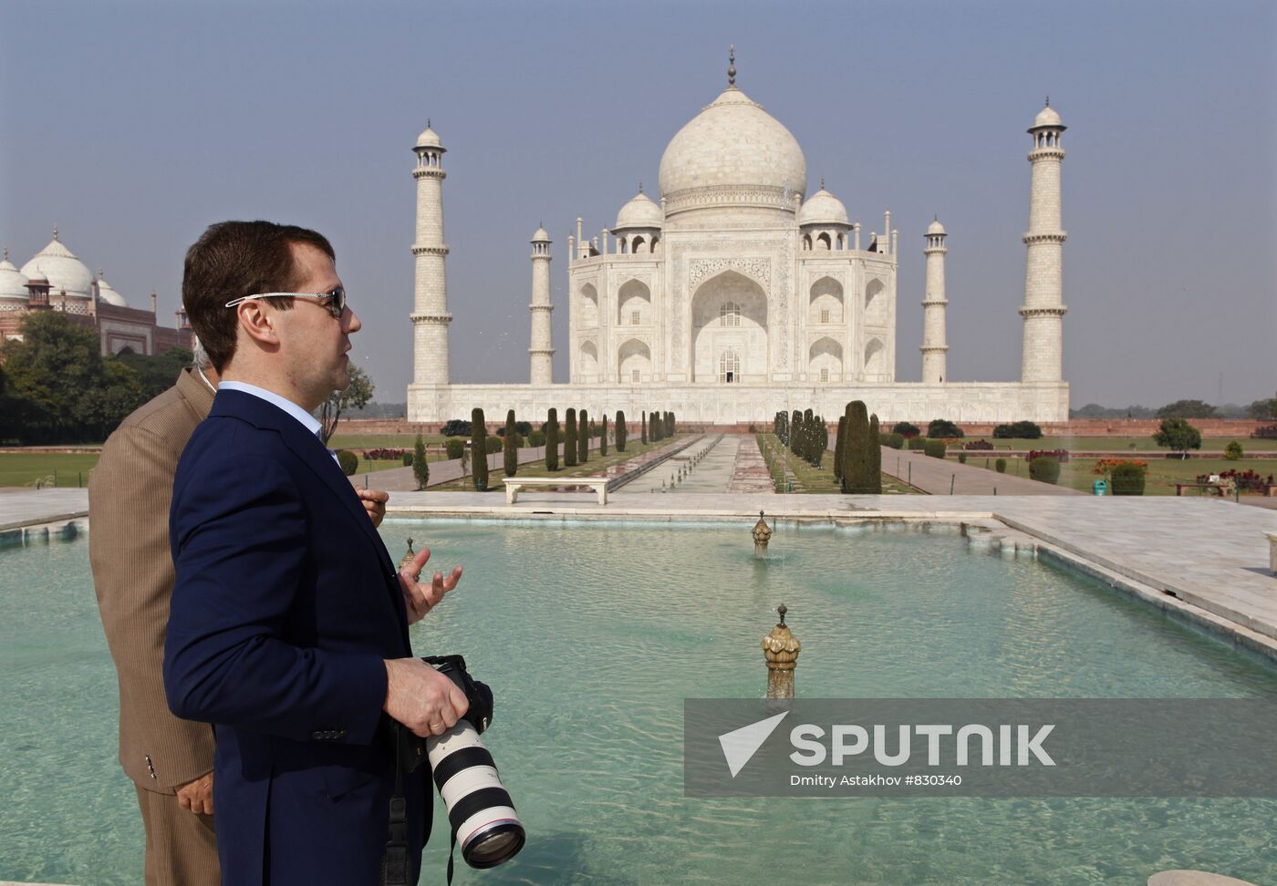 Dmitry Medvedev's official visit to India. Day Two