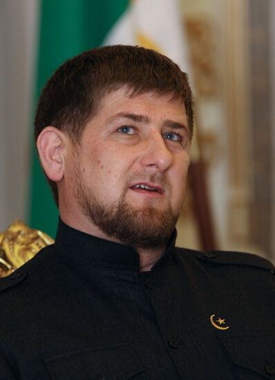Ramzan Kadyrov gives interview