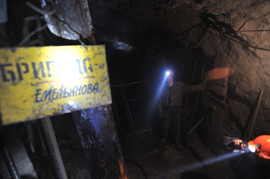 Magnetitovaya mine, Sverdlovsk region